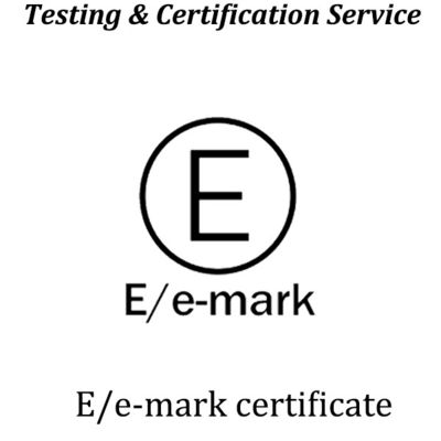European E-MARK Certification Approval ECE R10 ECE Kendaraan dan suku cadang kendaraan